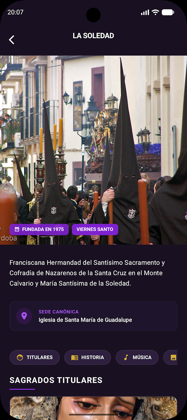 Cofradías del Viernes Santo Córdoba - Horarios de salida
