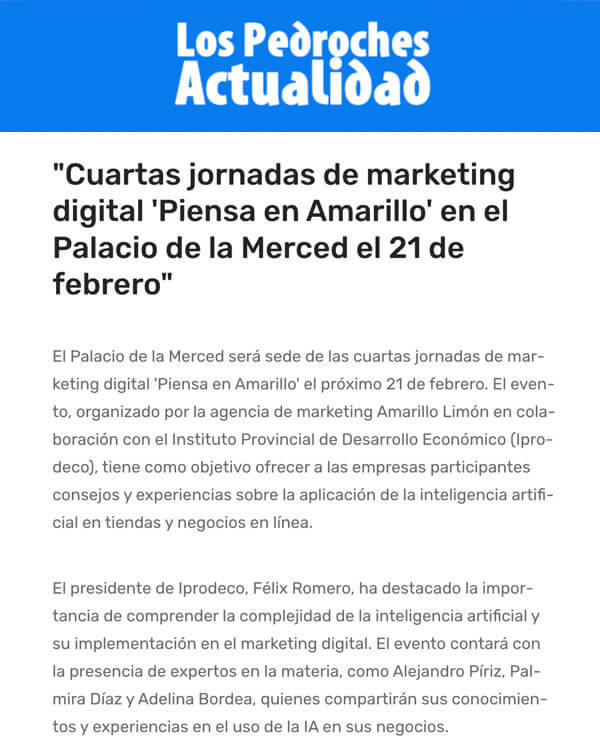 IV jornadas Piensa en Amarillo - los-pedroches-actualidad-17-feb