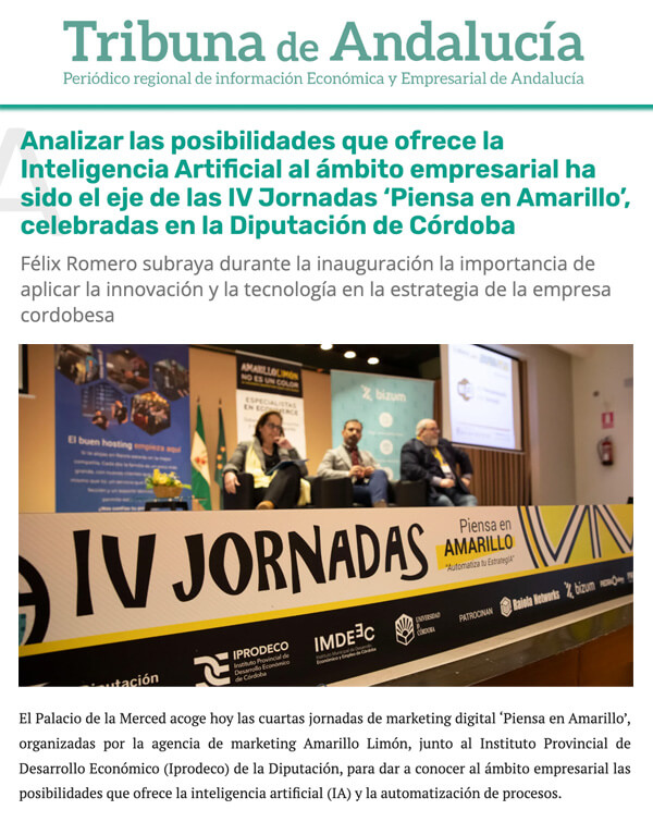 IV jornadas Piensa en Amarillo - tribuna-de-andalucia