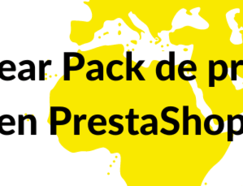 Guía paso a paso para crear packs de productos en PrestaShop 1.7